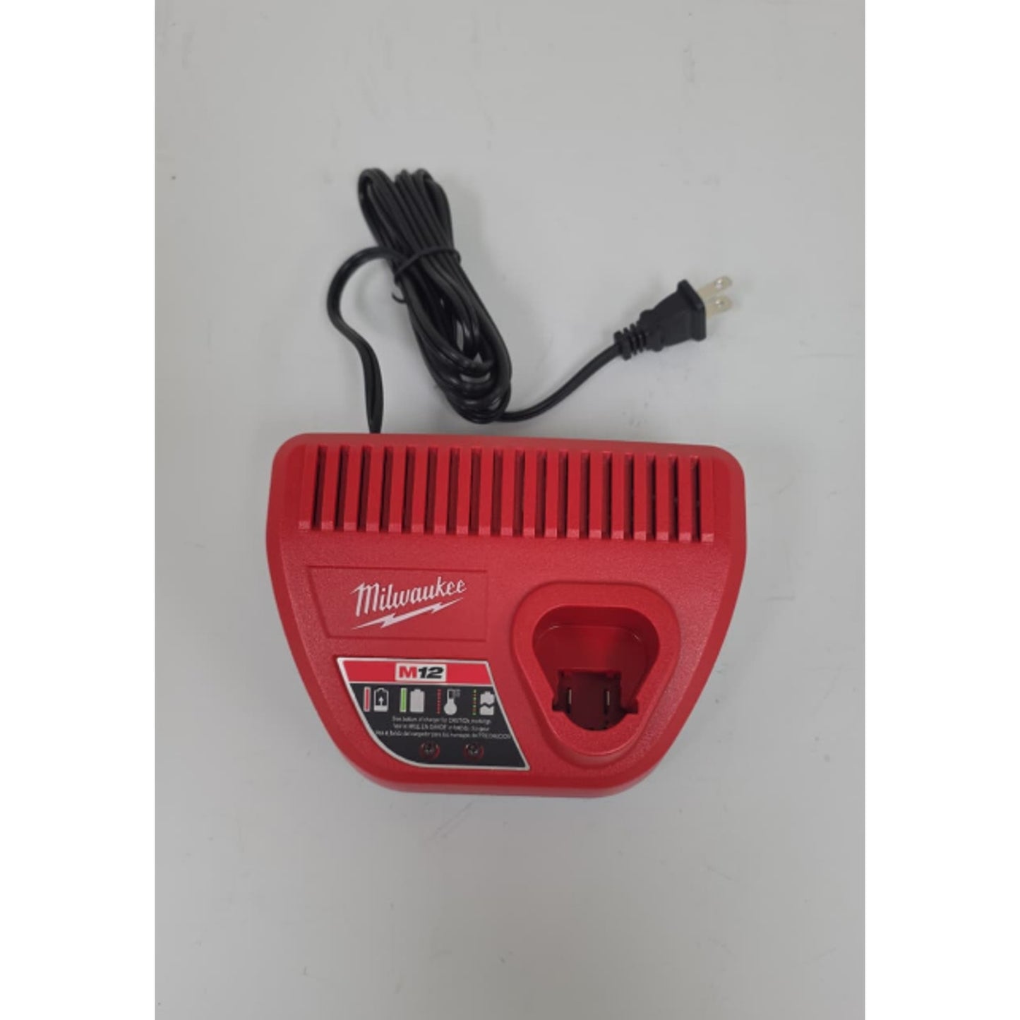 Milwaukee M12 12V Cordless Palm Nailer Kit Battery, Charger & Tool Bag 2458-21