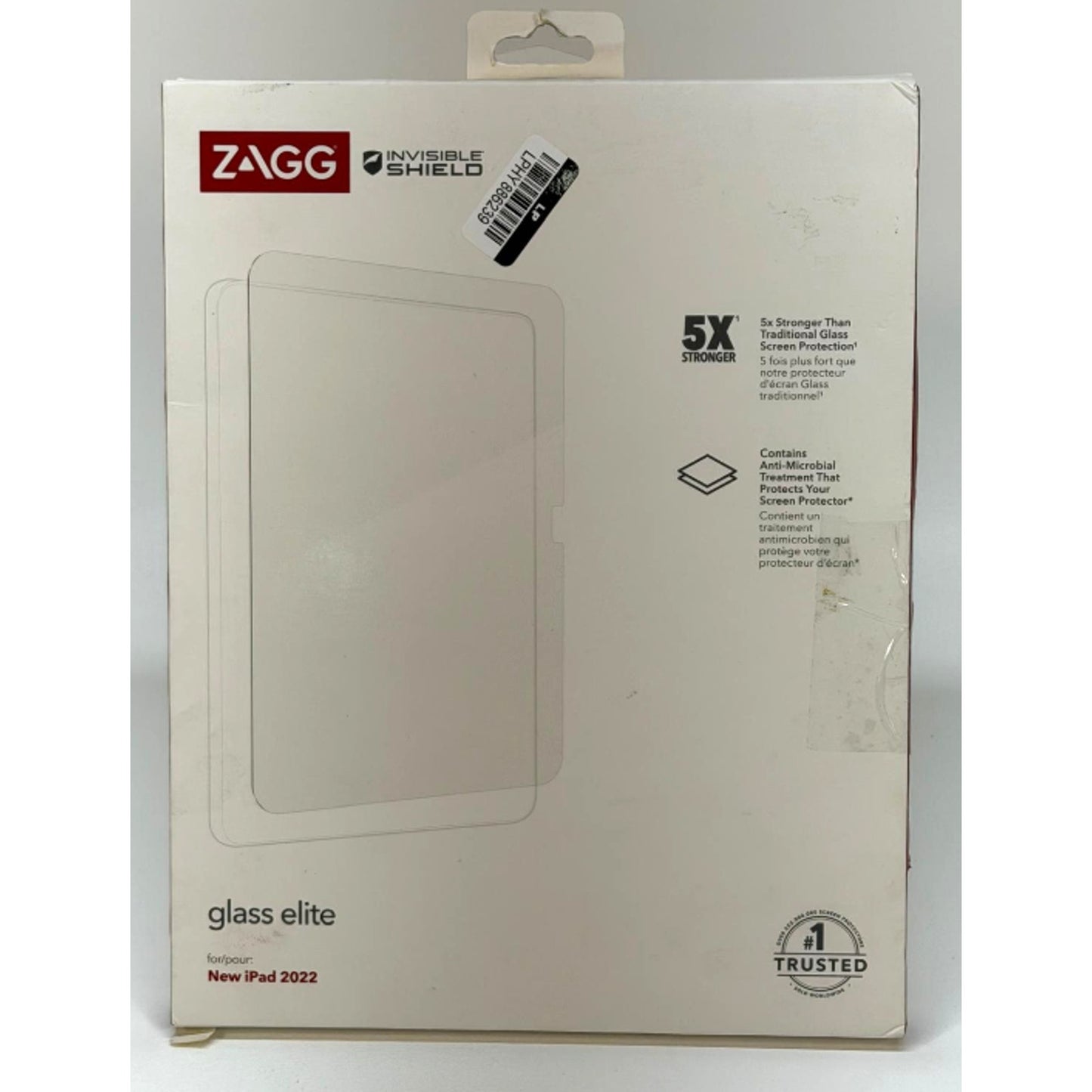 Zagg Glass Elite Screen Protector for Apple iPad 10th Gen (2022)