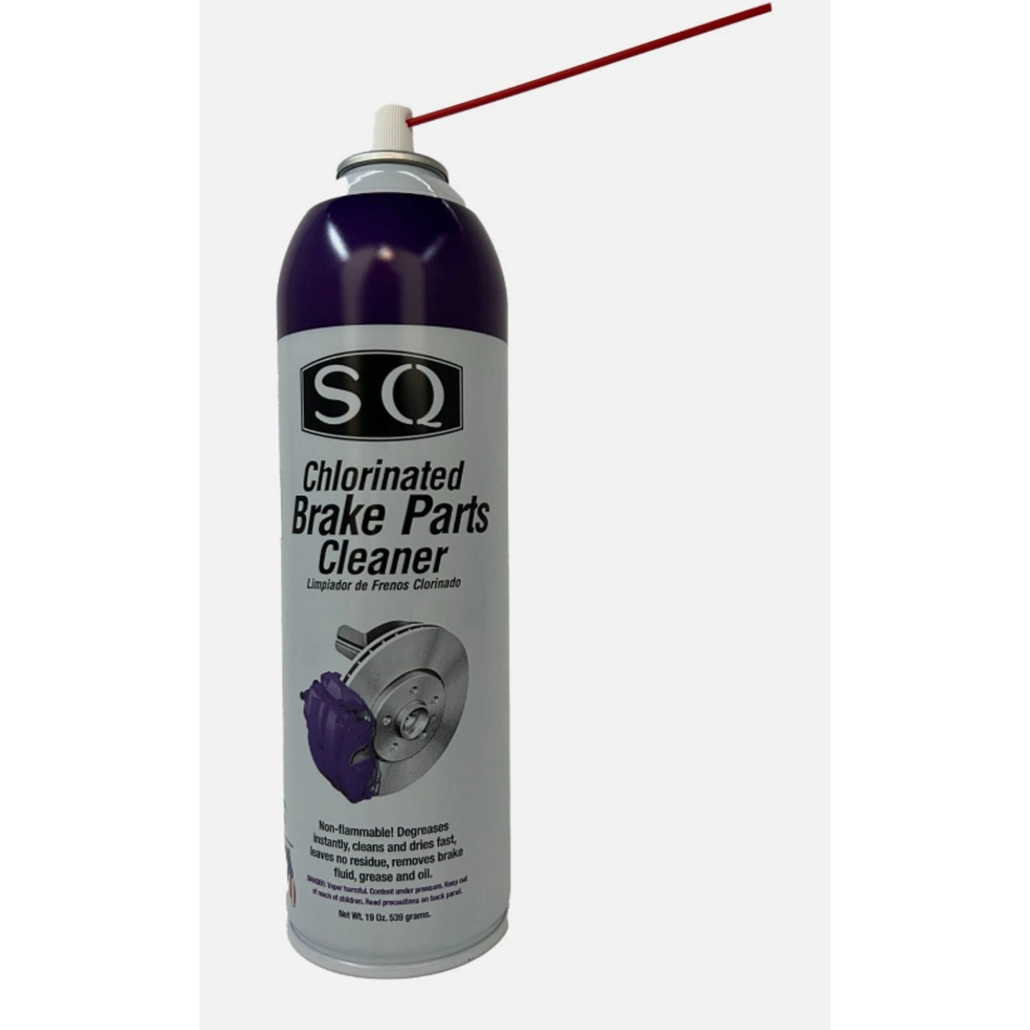 SQ Non Flammable Brake Cleaner, 19 oz