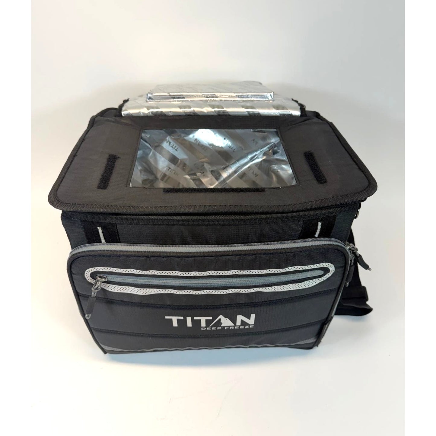 Titan Arctic Zone 40 Can Collapsible Cooler Deep Freeze Easy-Access Black