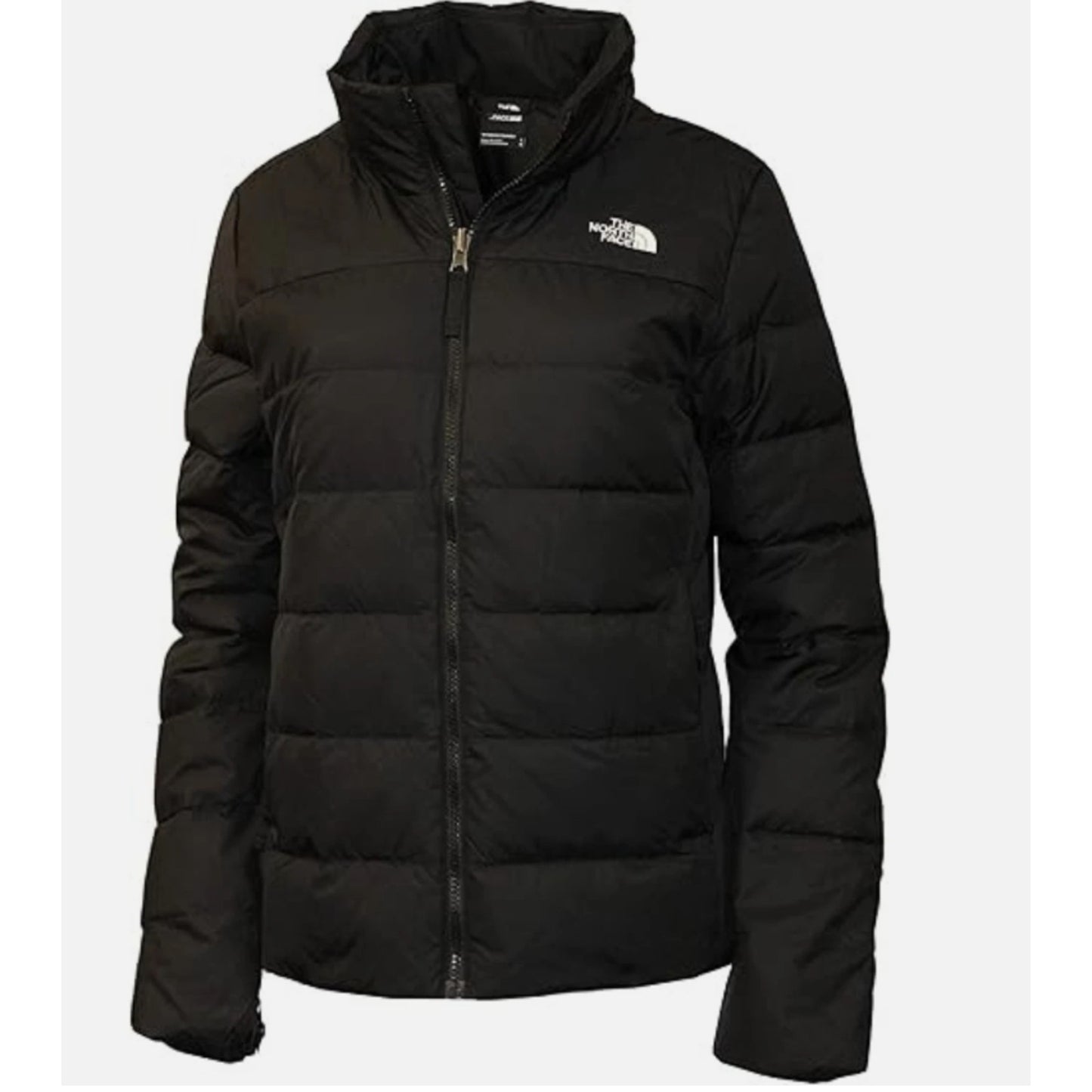 The North Face Flare II NF0A55XBJK3 Womens Black Full Zip Puffer Jacket S NCL429
