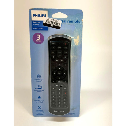 Philips Universal Remote Control For All Major Brands 3-Device Configuration