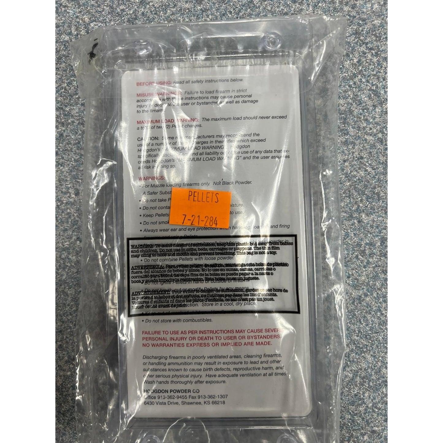 HODGDON 50/50 Pyrodex Pellets 24 In Line Muzzleloaders