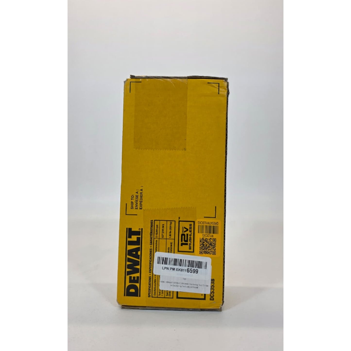 DEWALT Xtreme 12V Max Brushless Cordless Oscillating Multi Tool Only DCS353B