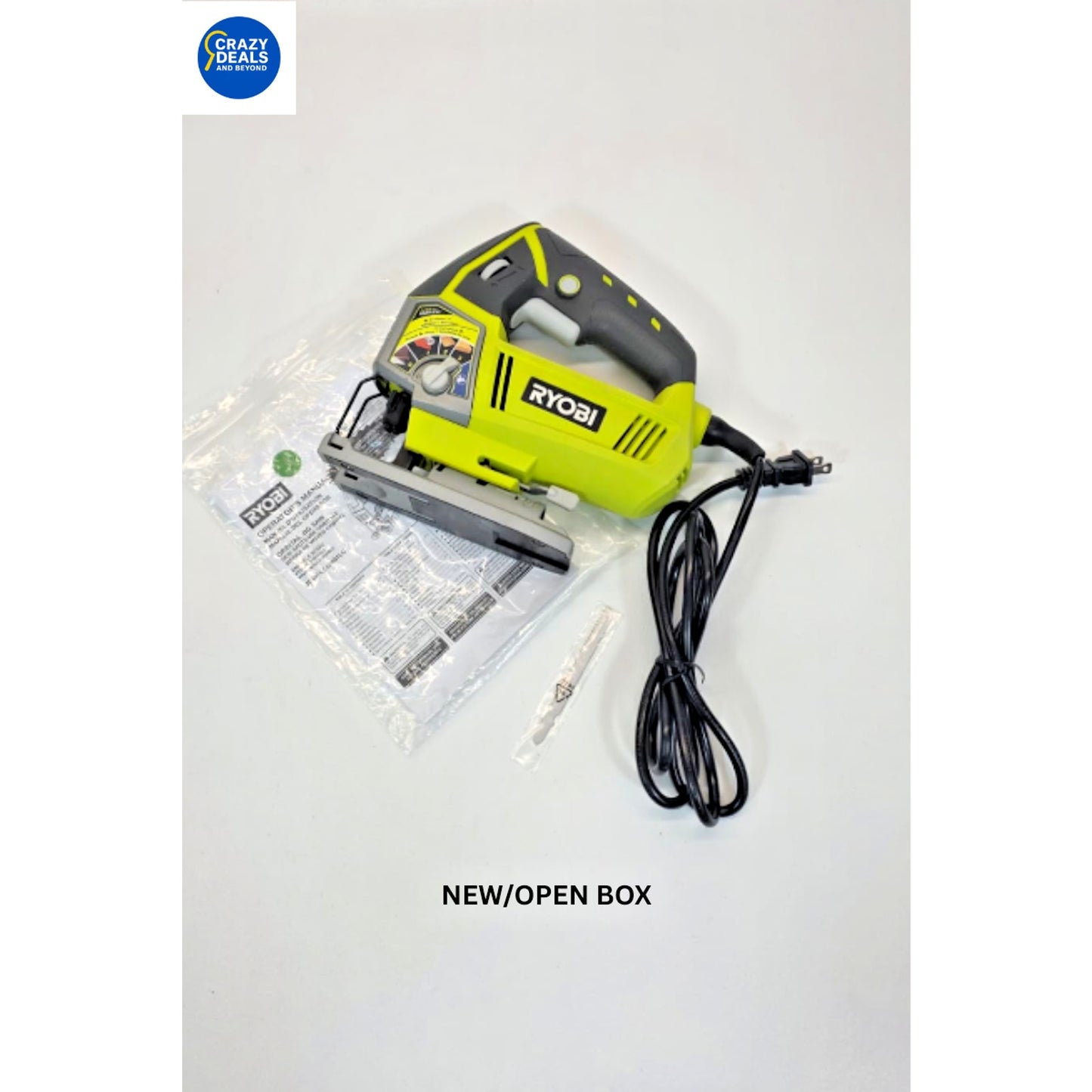 Ryobi JS481LG 4.8 Amp Corded Variable Speed Orbital Jig Saw