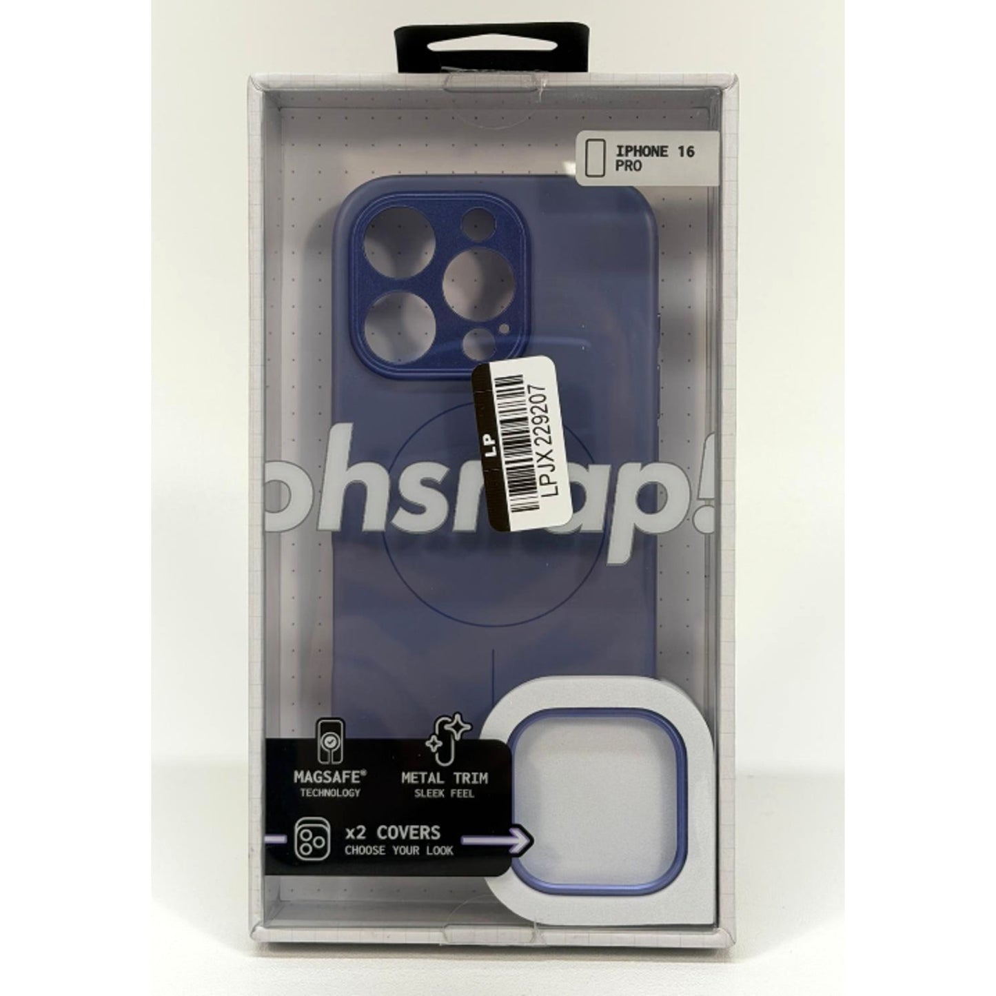 Oh Snap! iPhone 16 Pro MagSafe Compatible Case- Crushed Orchid