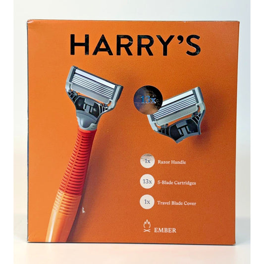 Harry's Truman Razor Handle 13x (5) Blade Razor Cartridges