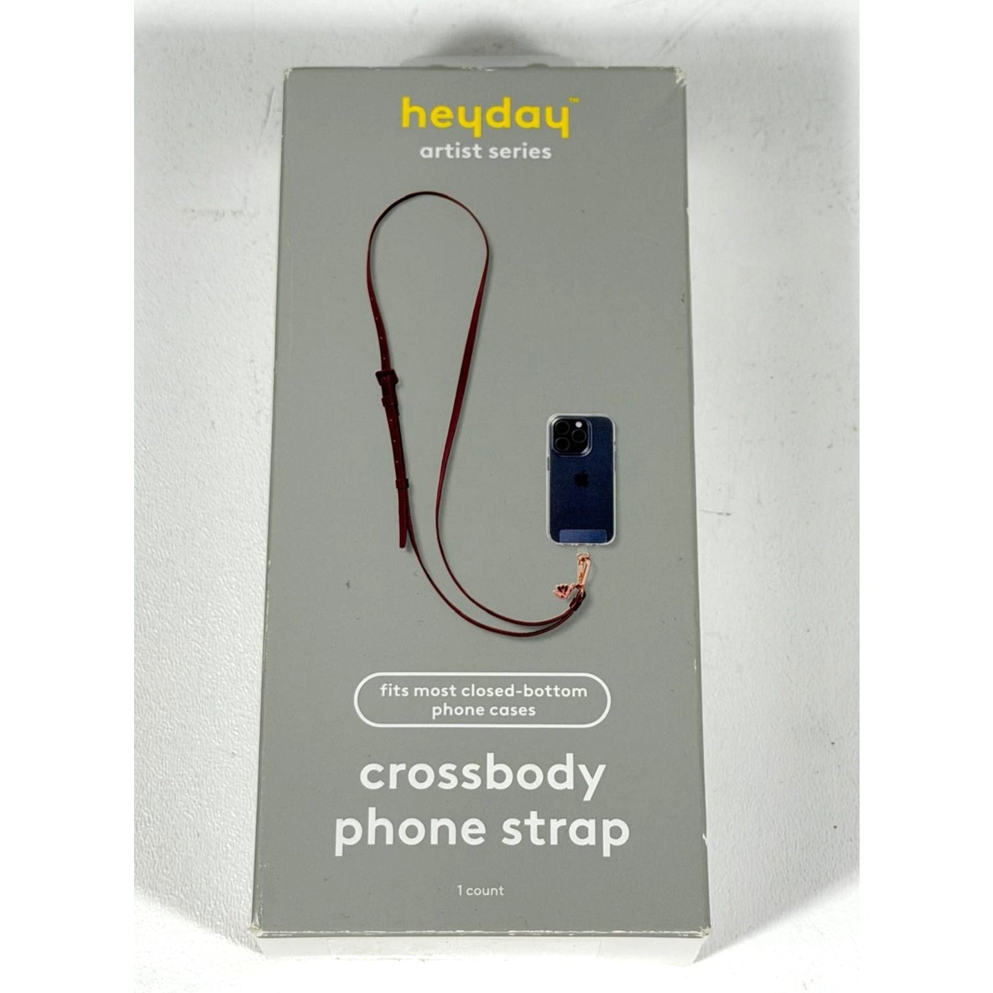 Heyday Crossbody Phone Strap - Dark Cherry