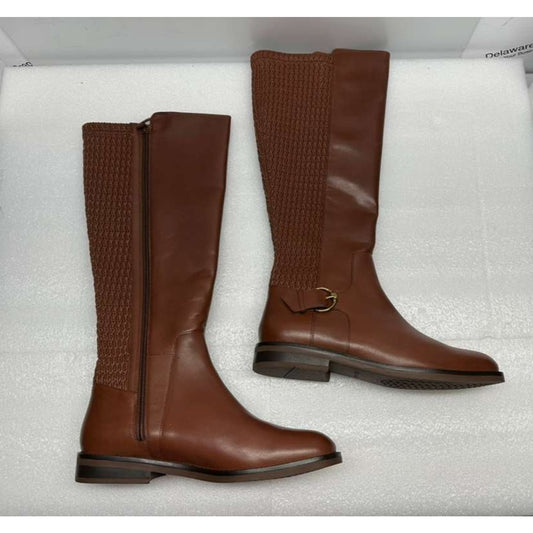 Cole Haan Women's Clover Stretch Tall Boot Knee High Brown Size 7.0 B