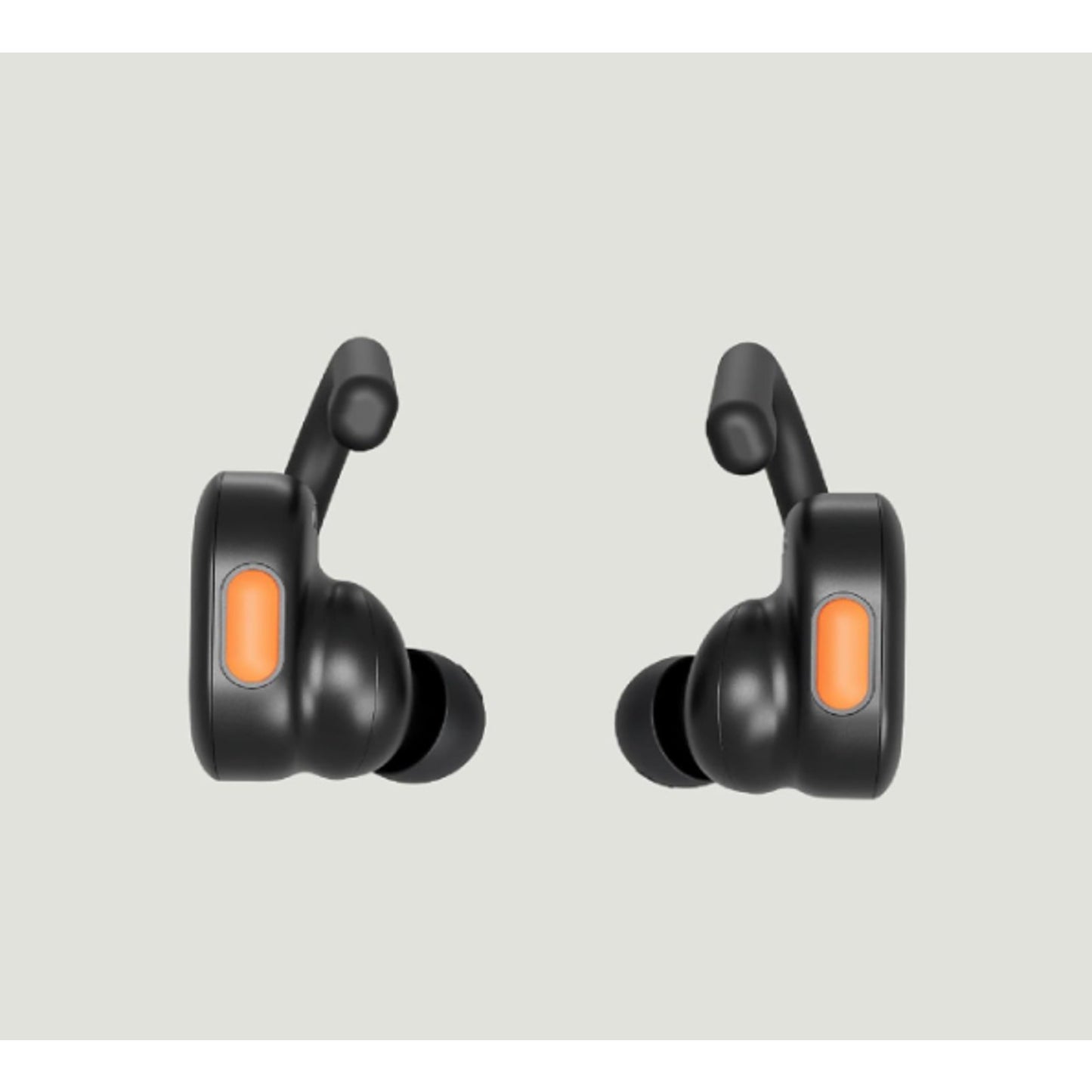 Skullcandy - Push Active True Wireless Sport Earbuds - Black/Orange