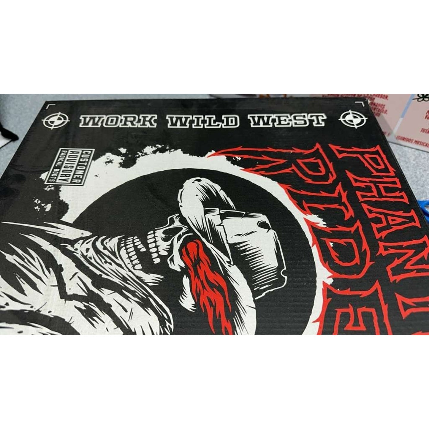 PHANTOM RIDER Wilmore Men’s Waterproof Composite Toe Work Boot 11″ Size 11.5 D