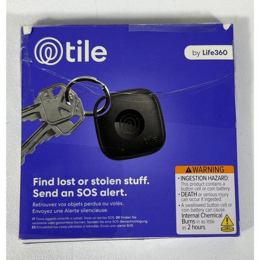 Life360 Tile - Bluetooth Tracker, Keys Finder, Item Locator for Keys, Bags &More