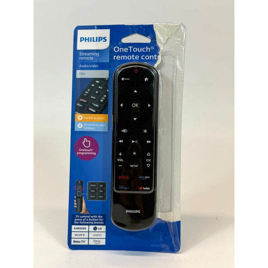 Philips One-Touch Programming Streaming Replacement Remote