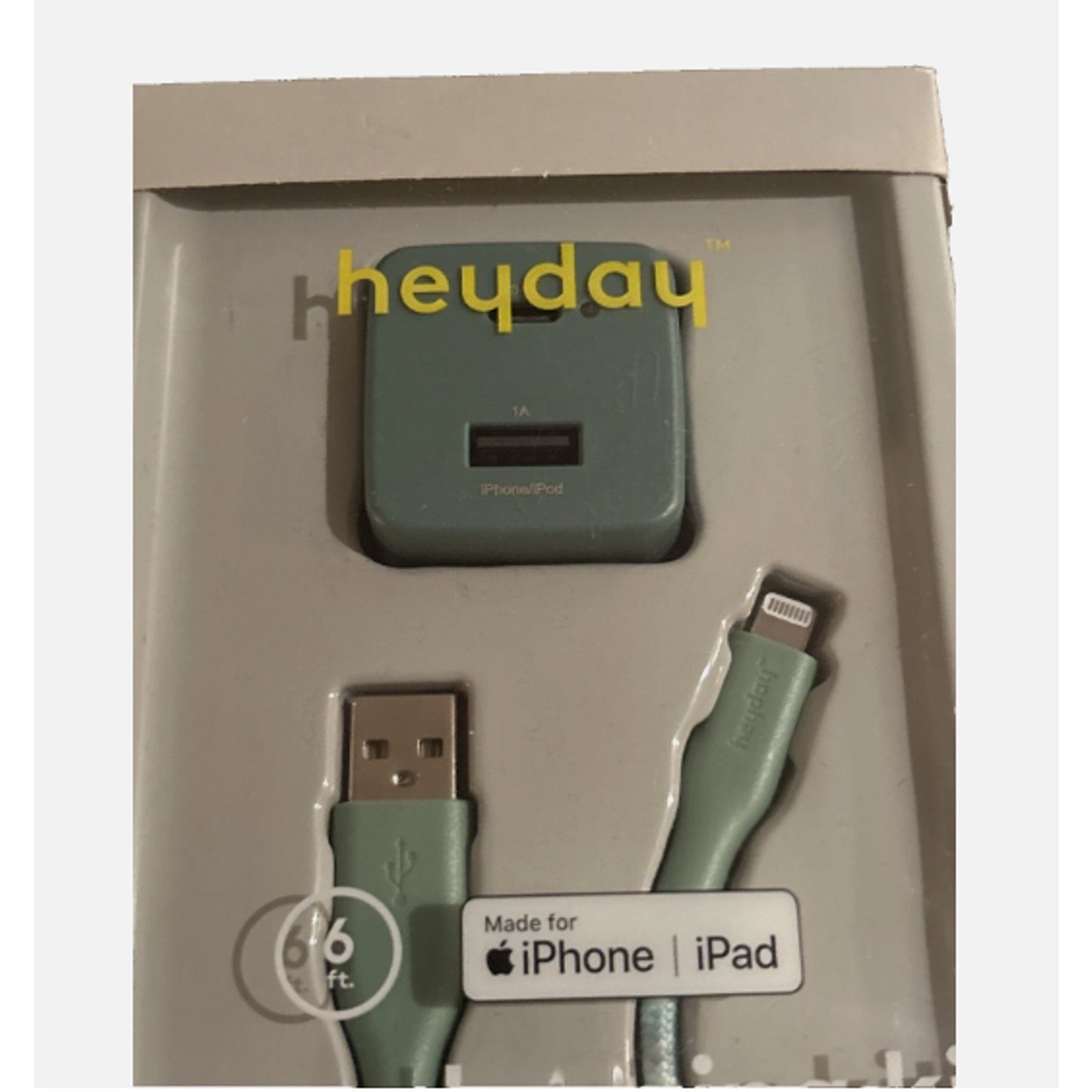 2-Port 15W Wall Charger USB-C USB-A + 6ft Cable MFi 818009029225