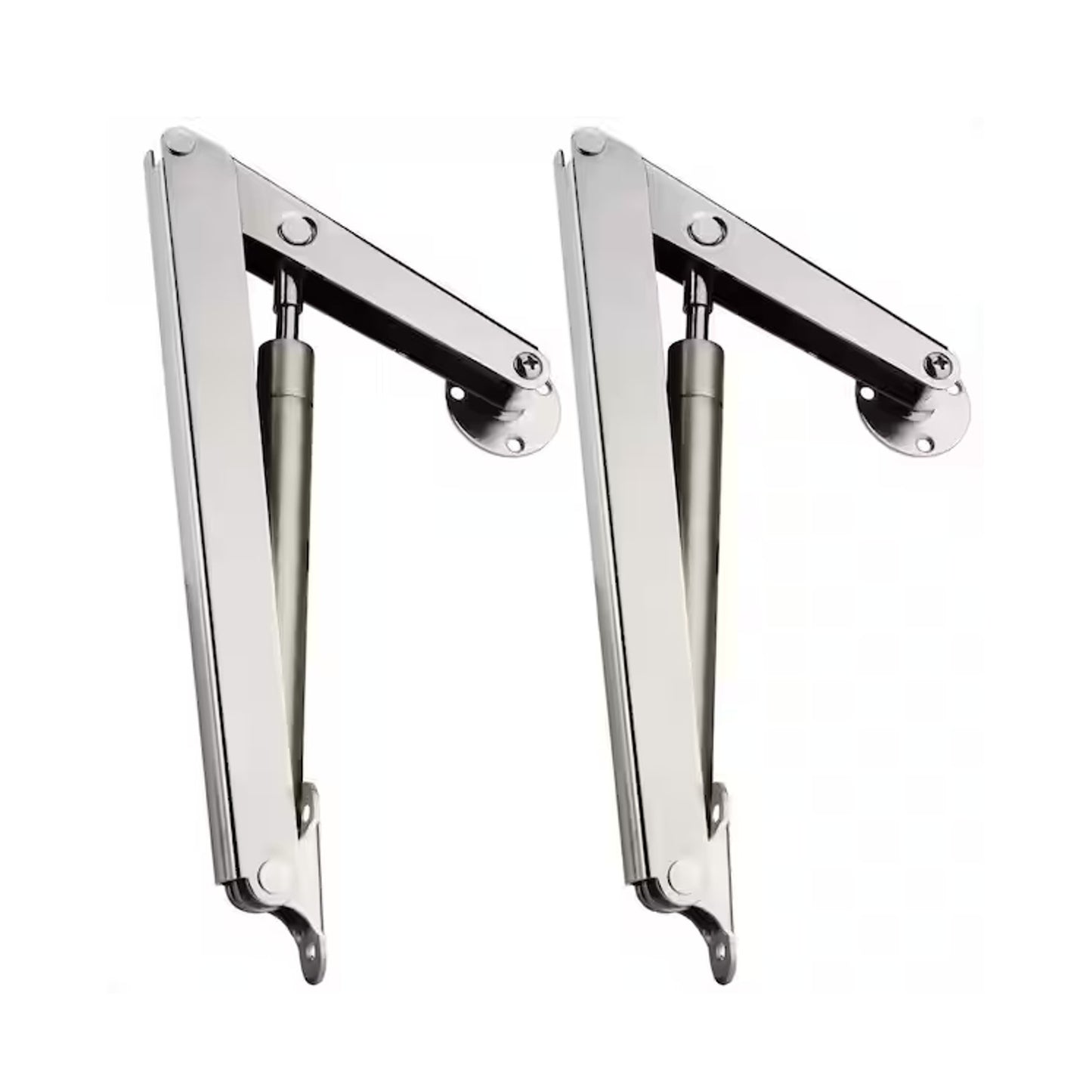 200N Gas Struts Heavy Duty Soft Close Lid Support Hinges Automatic Slow Lowering