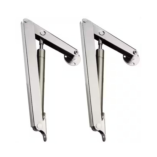 200N Gas Struts Heavy Duty Soft Close Lid Support Hinges Automatic Slow Lowering