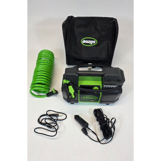 Slime 40086 Cordless Pro Power Tire Inflator Air Compressor Auto Shut-off