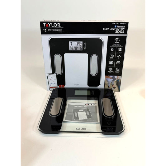 Taylor Smart Body Composition Scale with Precision Hub App. 440LB