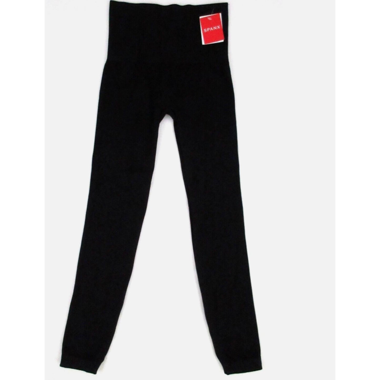 Spanx Look at Me Now Seamless Leggings Very Black Sz SMALL 2/4 FL3515