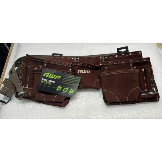 Suede Leather Tool Apron - 1L-494-2, Freee S/H