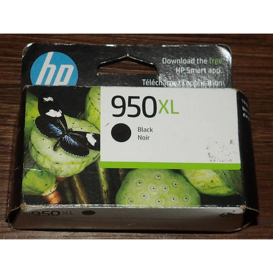 Genuine HP 950 XL Black Ink Cartridge 950XL - CN045AN#140 Dated (2025 -2026)
