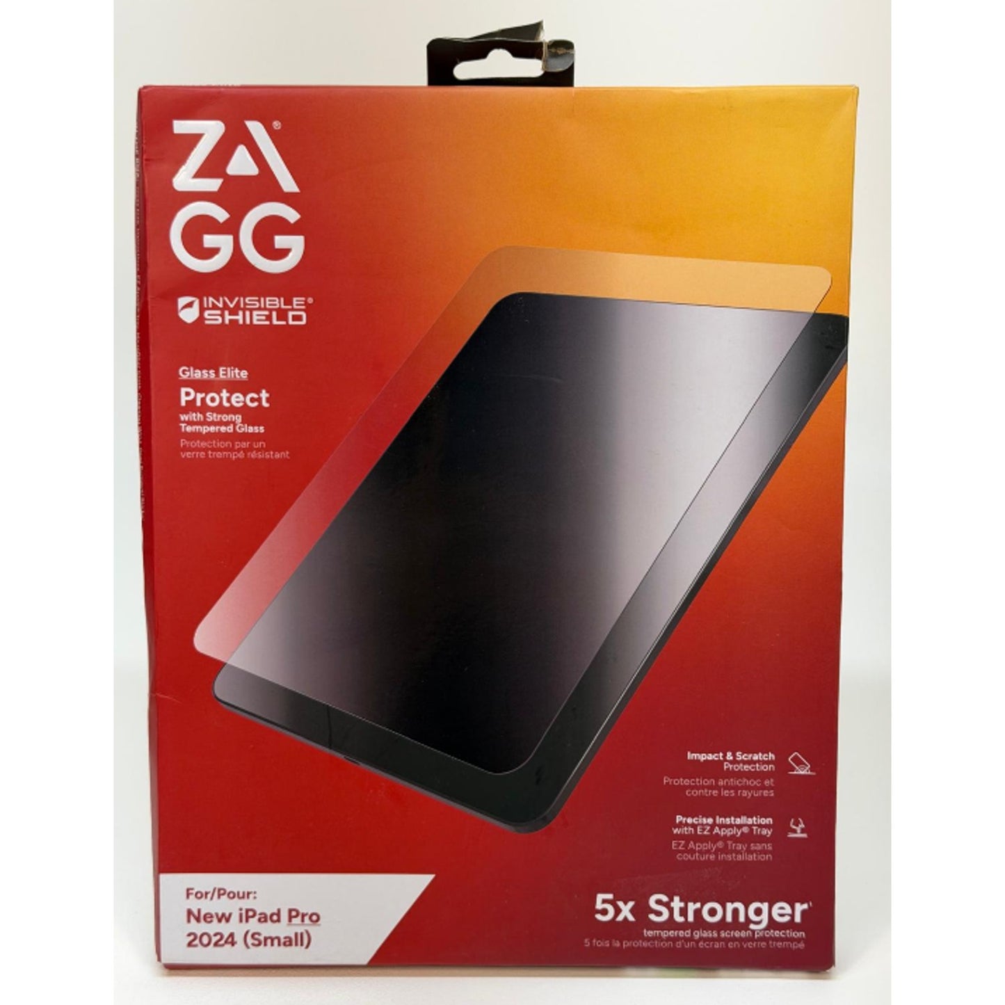 Zagg Invisible Shield Glass Elite Screen Protector for iPad Pro 11" 2024 (Small)