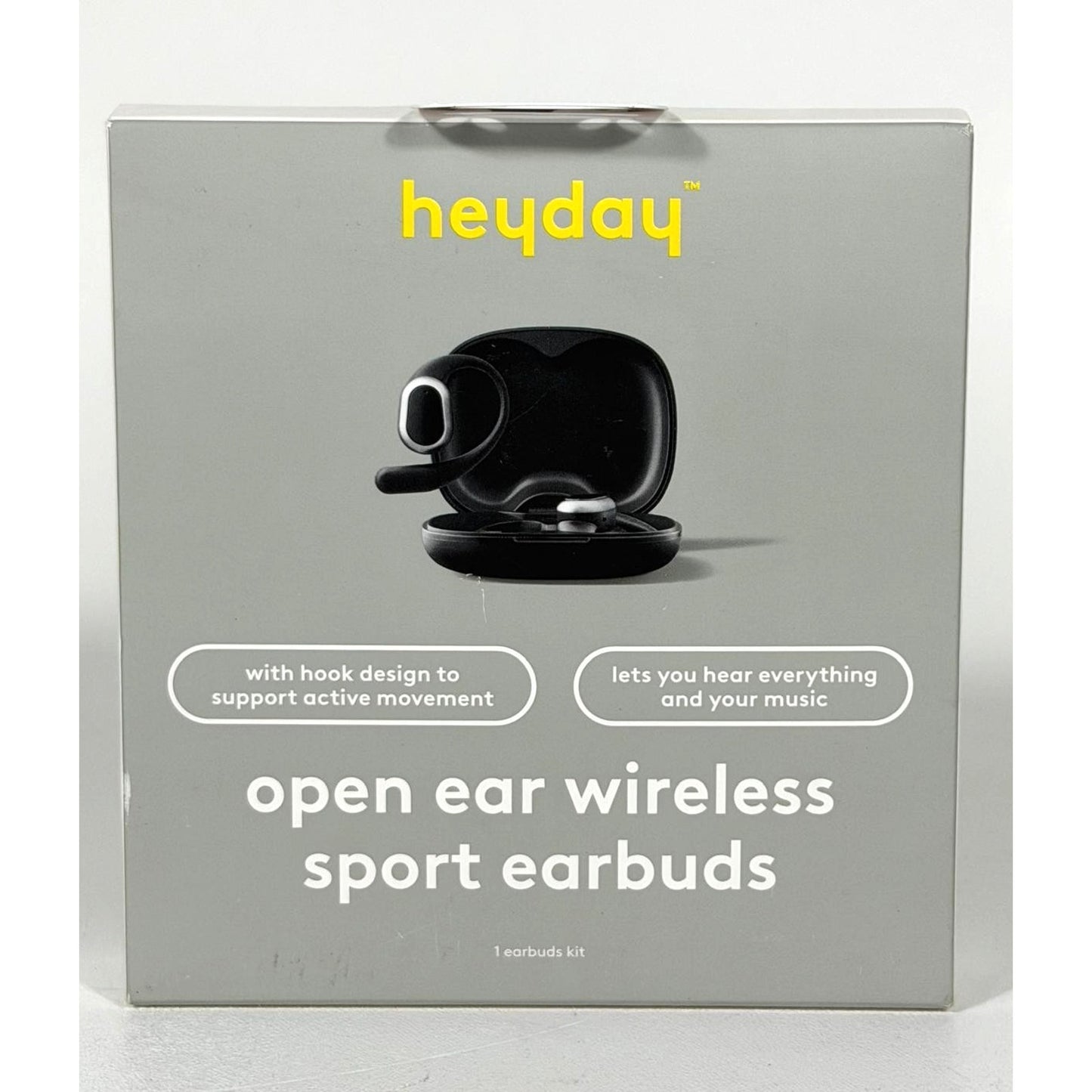 Heyday Open Ear Wireless Sport Earbuds Bluetooth 5.4 IPX4 Sweat-Resistant