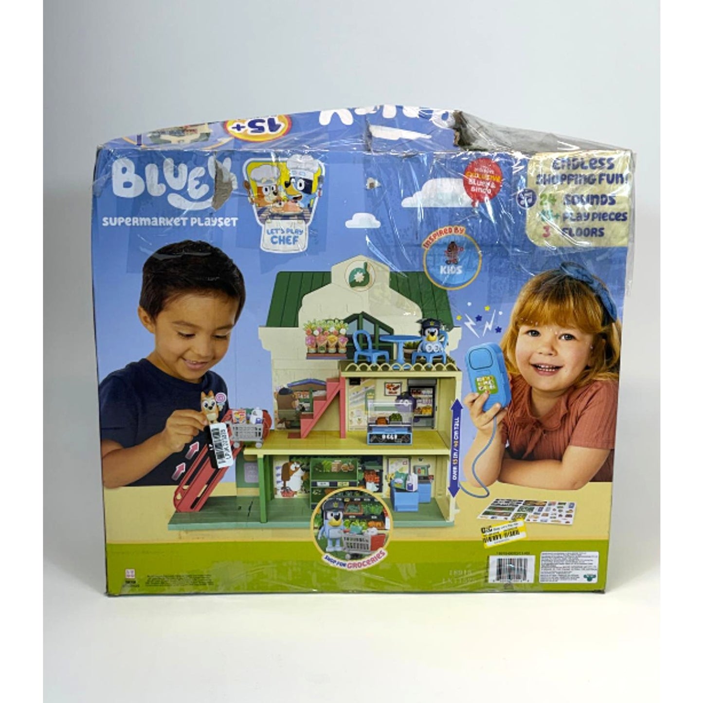Bluey Let's Play Chef Supermarket Playset