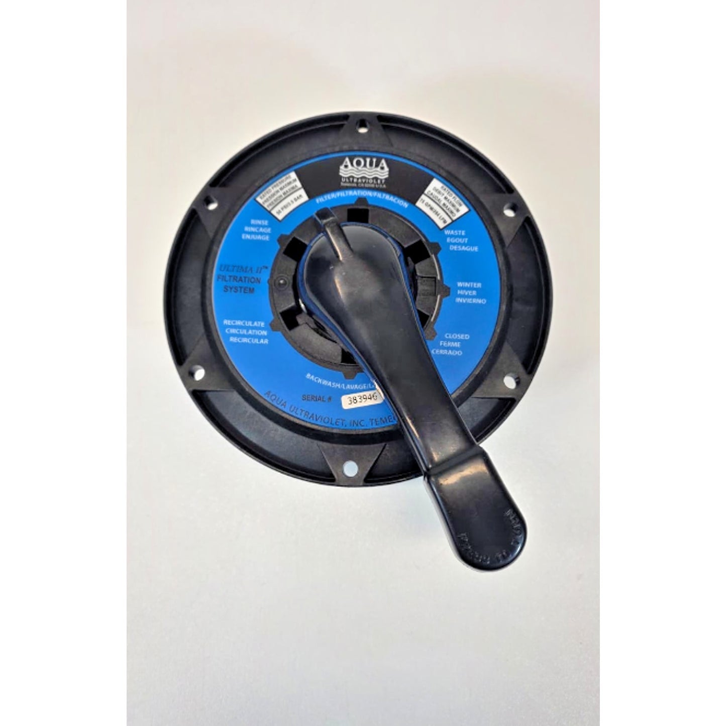 Aqua Ultraviolet Ultima II, Key Handle Assembly, for 1-1/2" Valves A50061