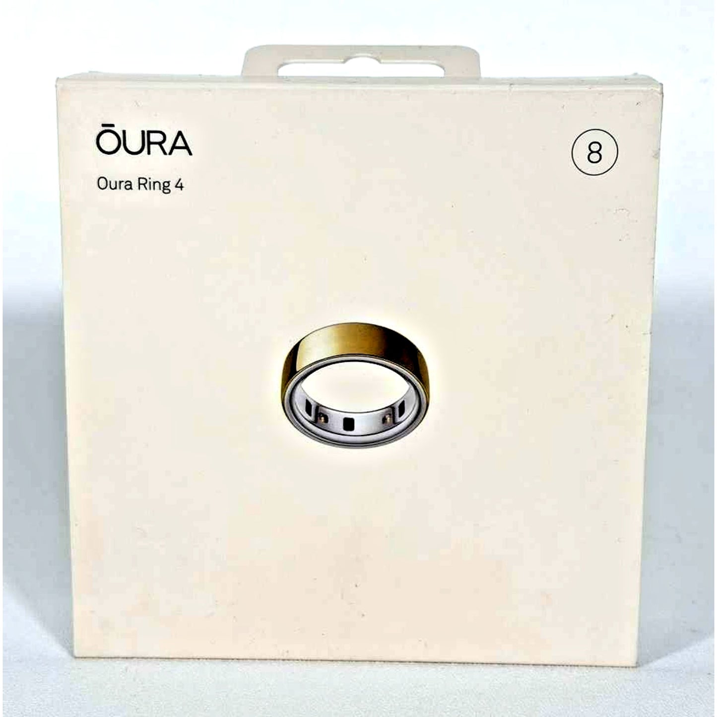 Oura Ring 4 Gold - Size 8