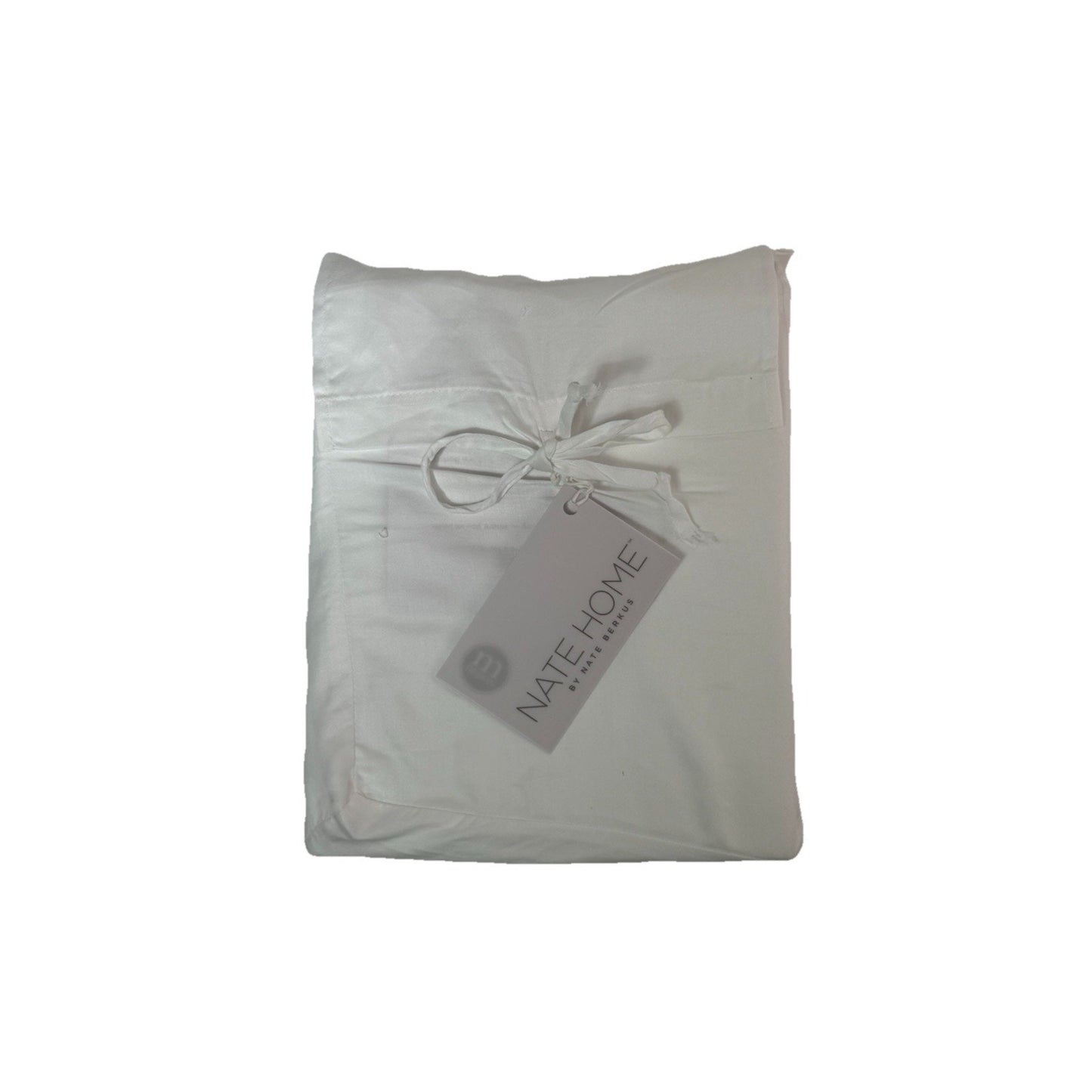 Nate Home By Nate Berkus Antique White 300TC Cotton Sateen Sheet Set Full