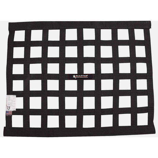 Window Net Border Style 18 x 24 SFI Black