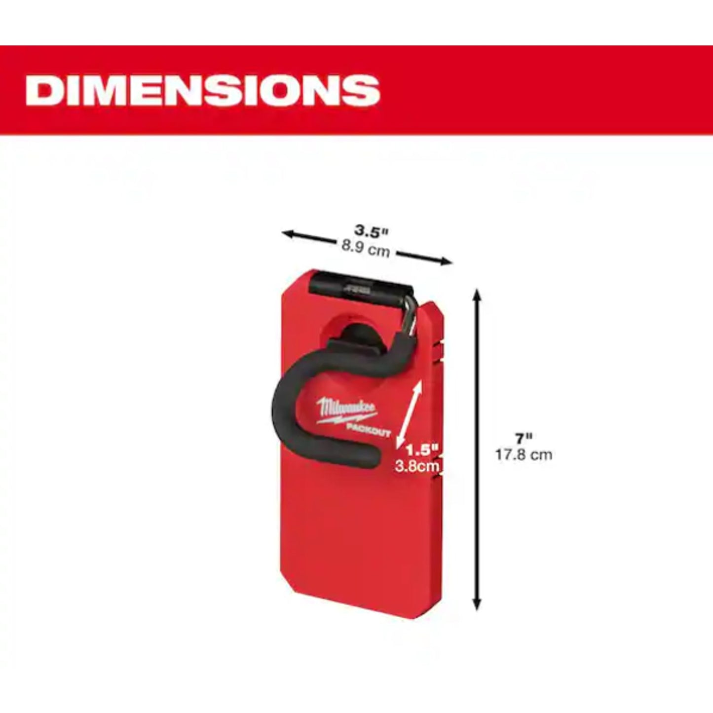 Milwaukee 48-22-8333 Milwaukee Tool PACKOUT 4" S-Hook