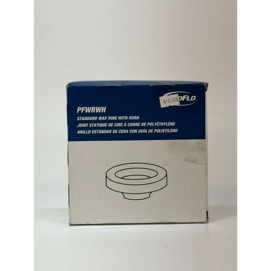 Three (3) PROFLO ~ PFWRWH Standard Wax Ring with Horn Fits 3" or 4" Waste Lines