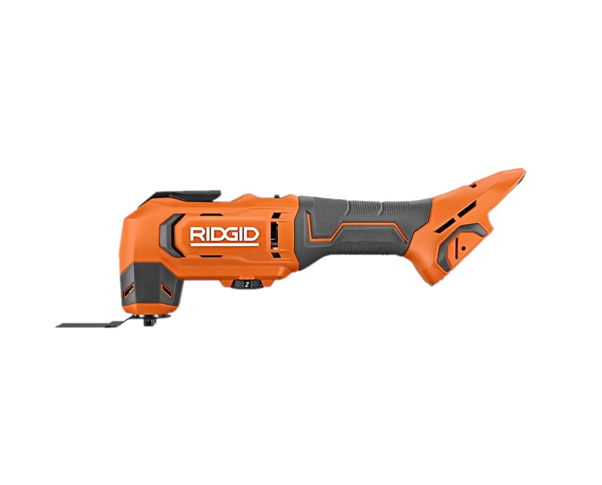 Ridgid 18V Cordless Oscillating Multi-Tool (Tool Only) 20,000 Oscillations Per Minute, Orange