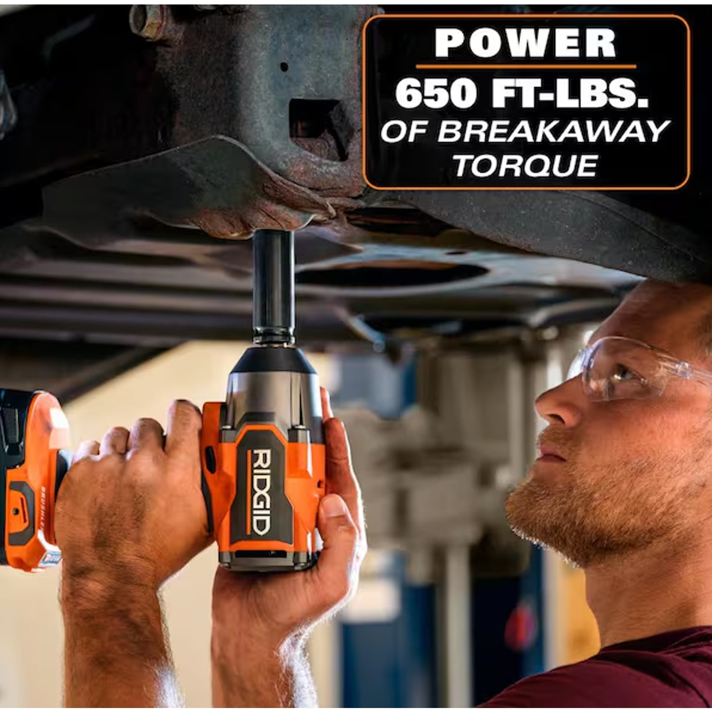 RIDGID R86012B 18V Brushless Cordless 4-Mode 1/2 in. Mid-Torque Impact Wrench