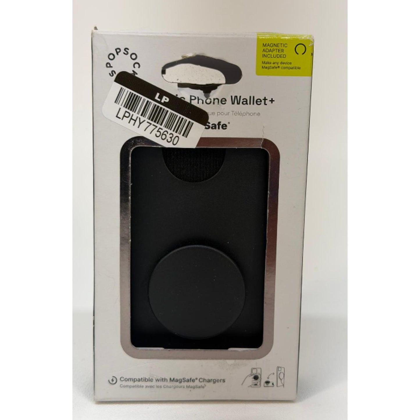 PopSockets Magnetic Phone Wallet with Grip and MagSafe