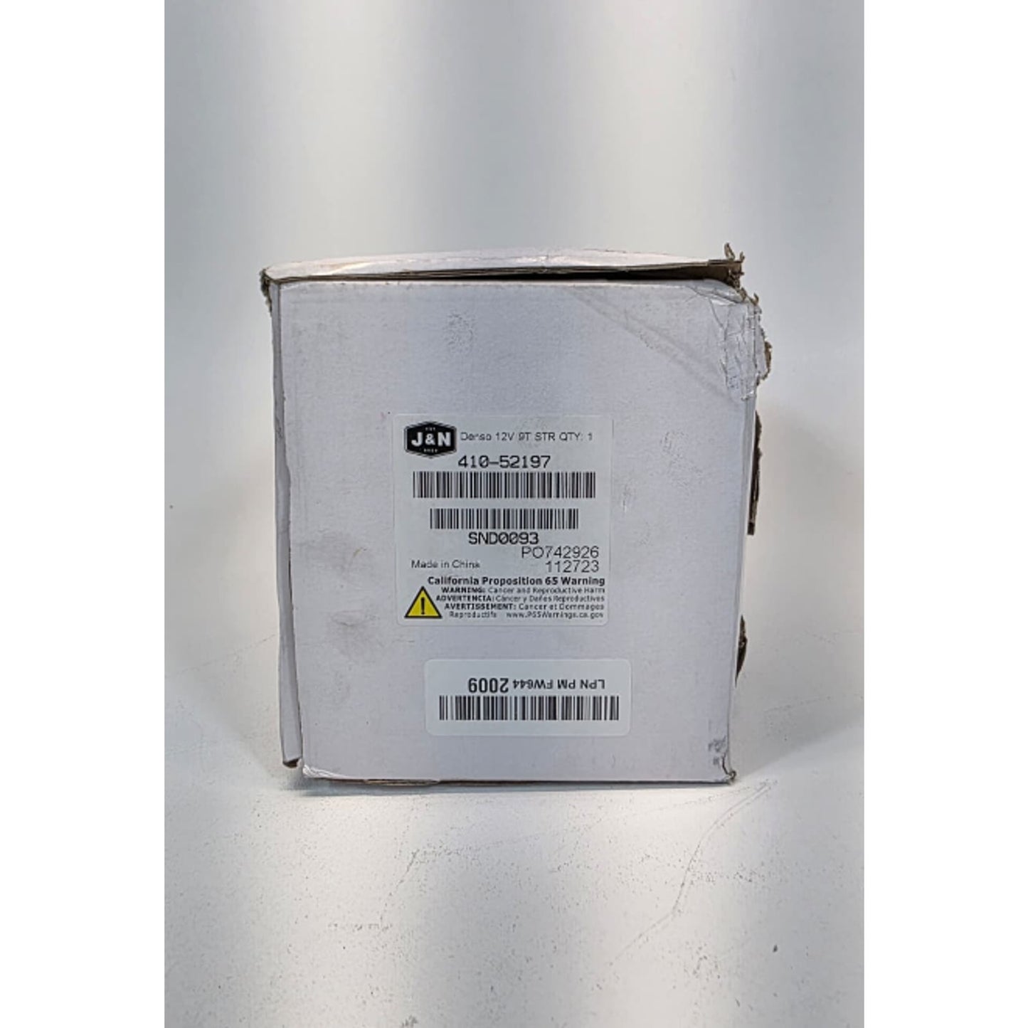 J&N 410-52197 Starter 12 V, 9 T, Cw, Osgr, 1.4k W