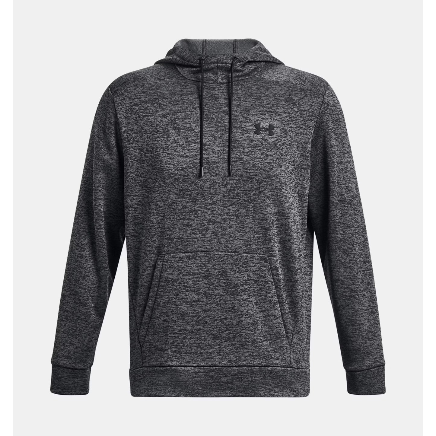 Under Armour Men's Armour Fleece Twist Hoodie (Size XL) Black/Black, Polyester