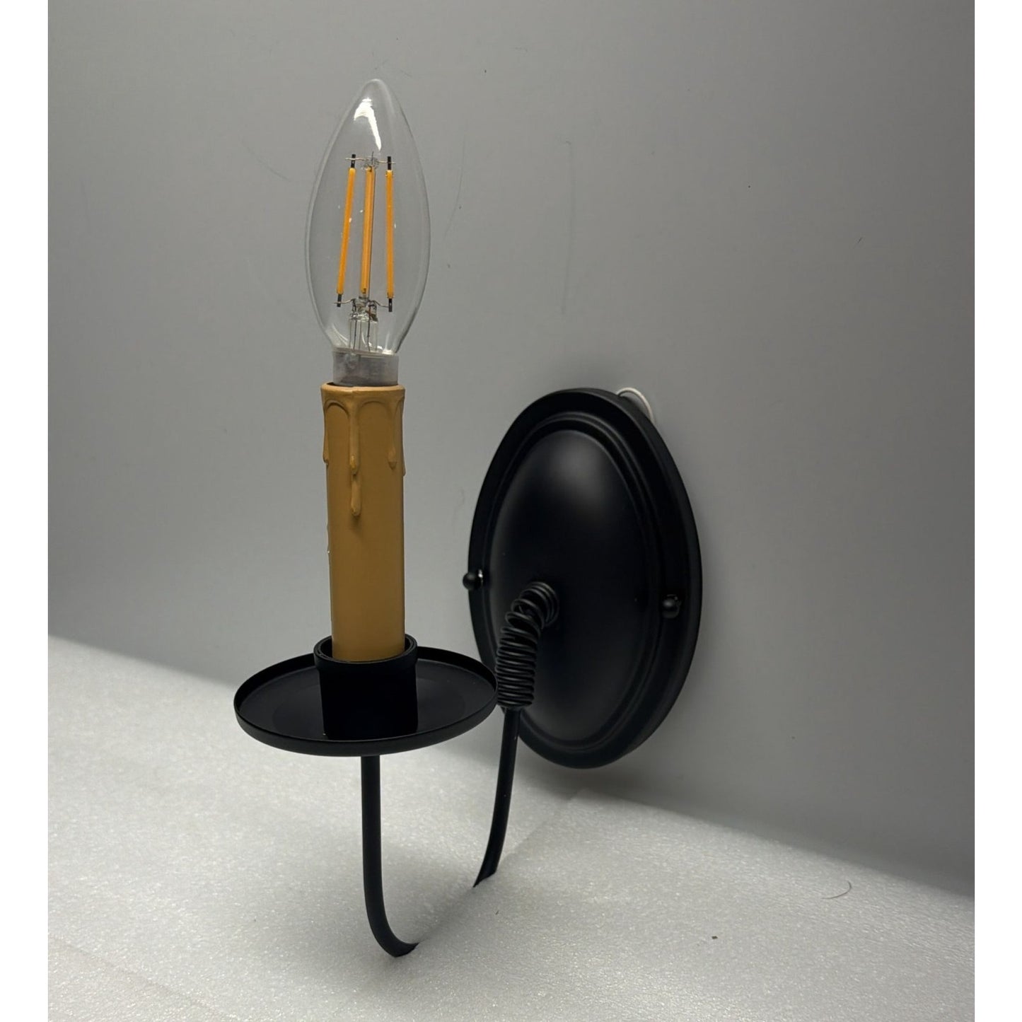 Livex Lighting - Heritage - 1 Light Wall Sconce in Farmhouse Style - 4.25 Inches