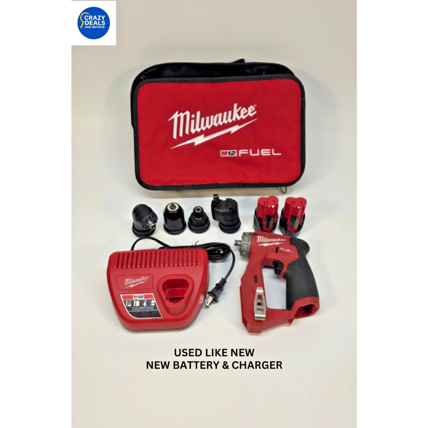 M12 FUEL 12V Brushless Cordless 4-In-1 Installation 3/8 In. Drill Driver Kit