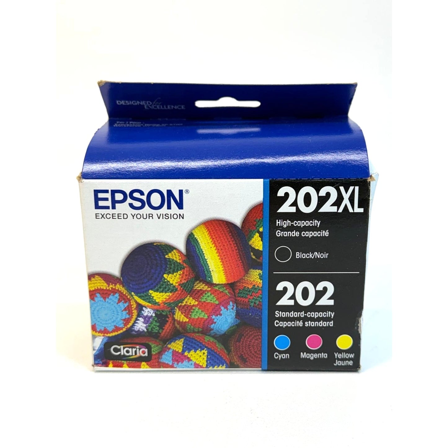 Epson 202XL/202 Ink Cartridge - Black/Cyan/Magenta/Yellow