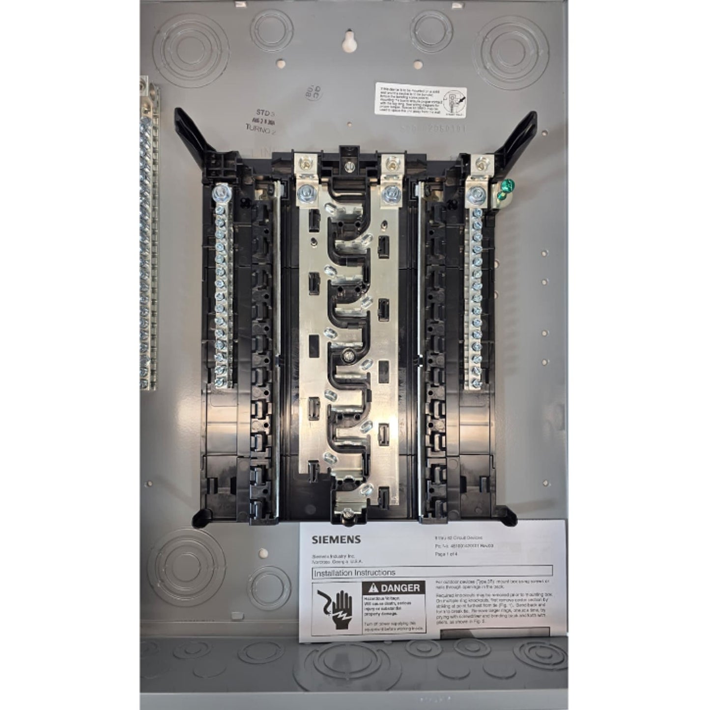 Siemens SN2040L1125 125A 20/40-Circuit Indoor Main Lug Neutral Load Center