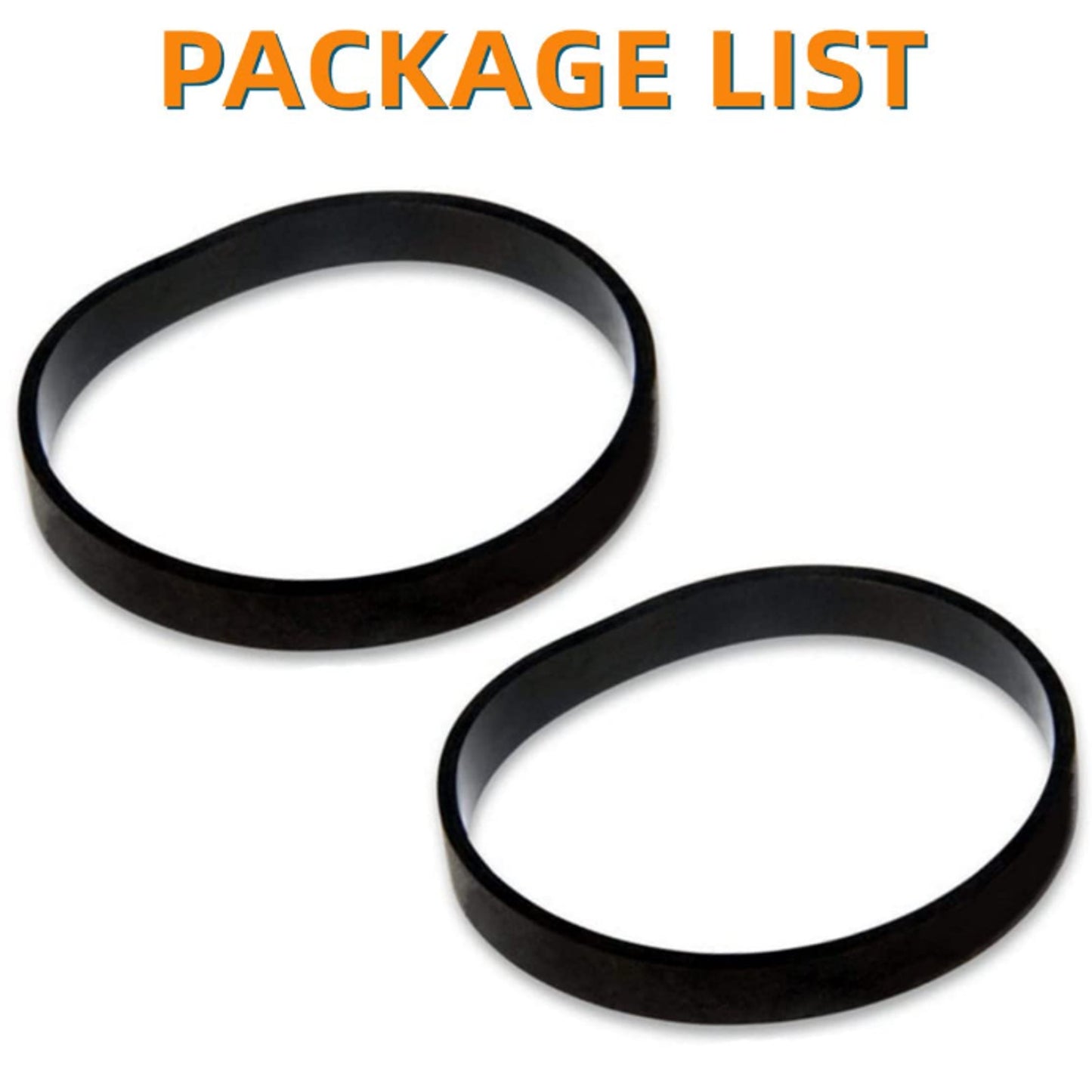 2PCS 1606428 Vacuum Belts Compatible for Bissell ProHeat 2X 22839, 2007P