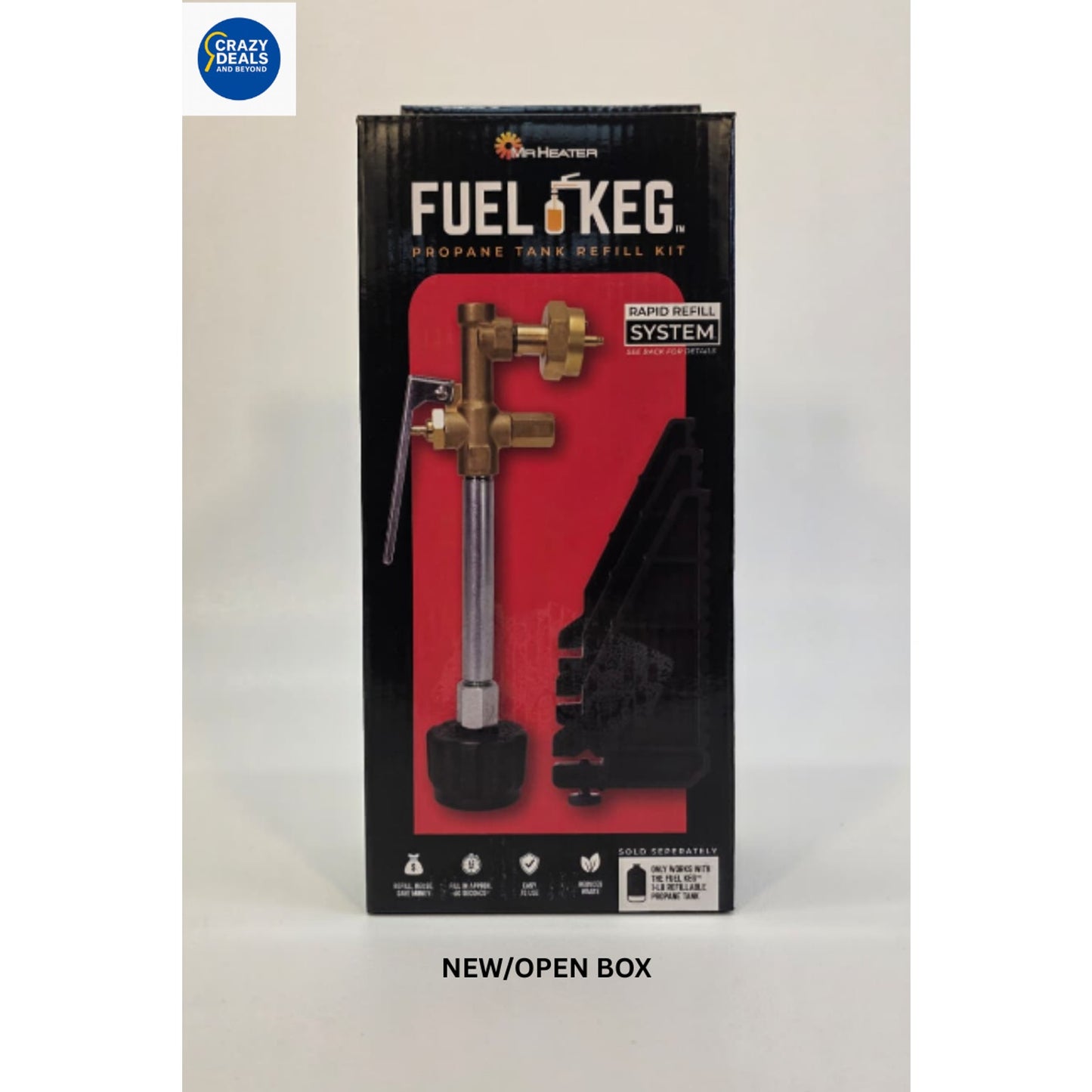 Refillable Propane Tank Kit