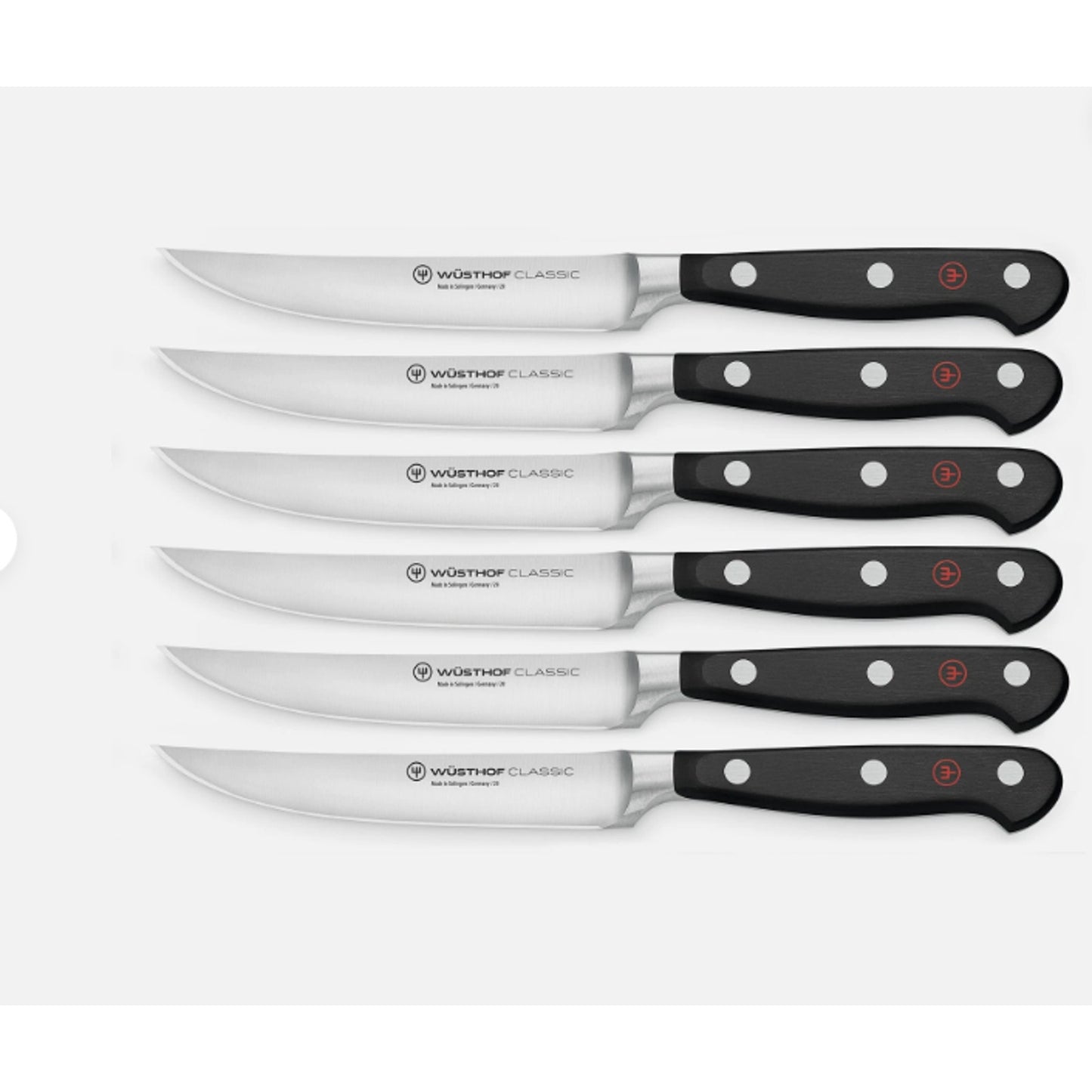 Wusthof Classic 6 Piece Steak Knife Set, 4002293107172