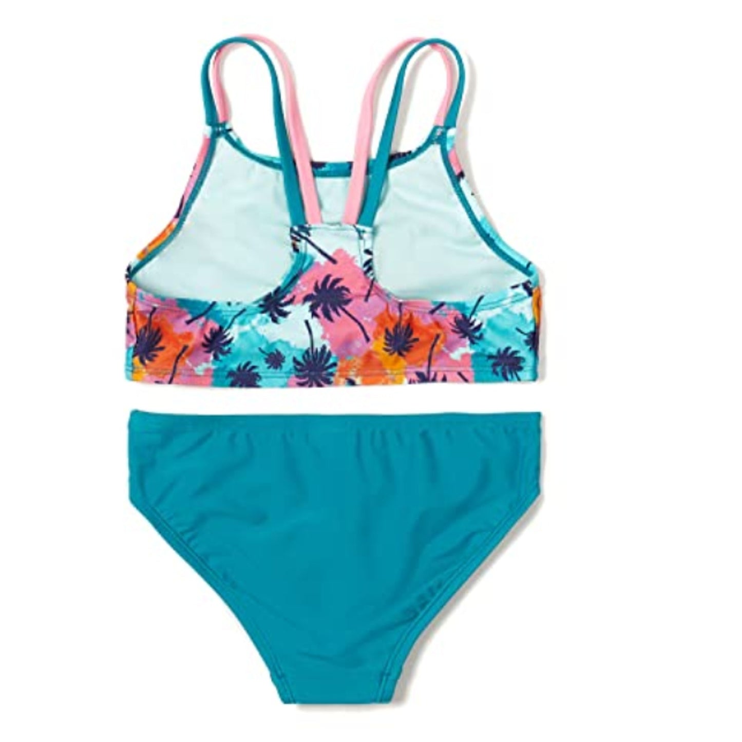 Speedo Girl's Swimsuit Two Piece Bikini Set Size 7