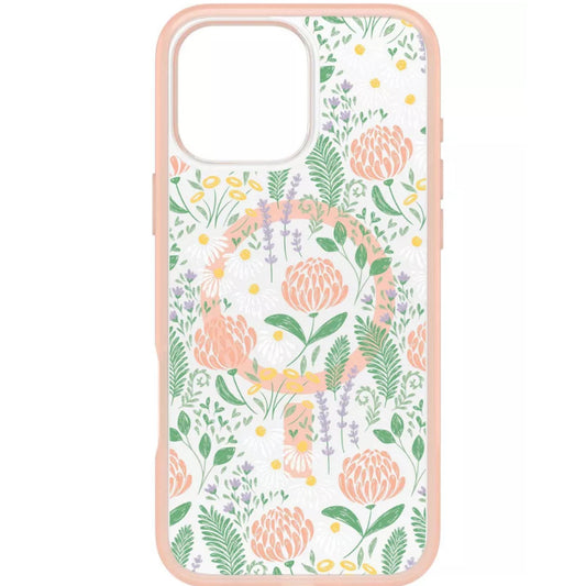 OtterBox Symmetry Apple iPhone 15 Pro Peachy Bloom Floral MagSafe – New