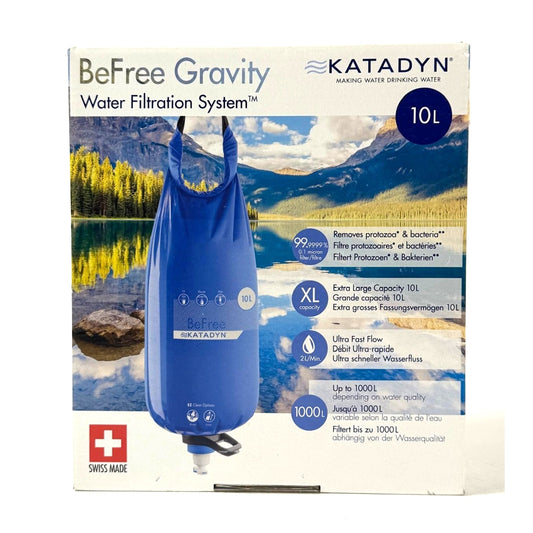 Katadyn Gravity BeFree 10L Water Microfilter, Camping, Backpacking, Emergency...