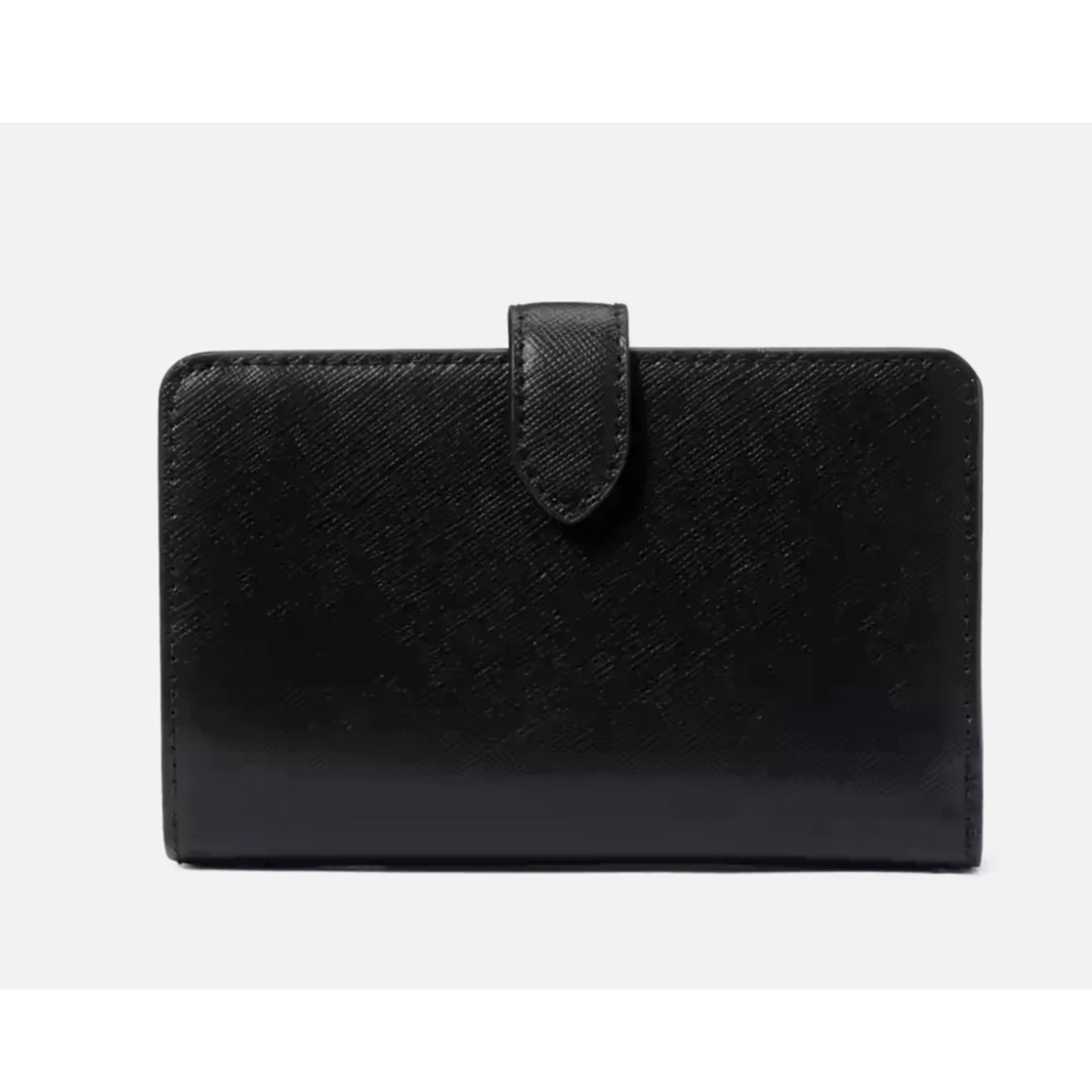 Kate Spade Madison Medium Compact Bifold Wallet Leather Black